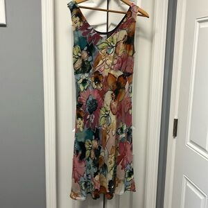 Chico’s Sleeveless Lined Print Dress